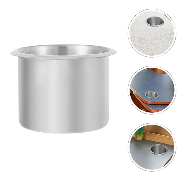 Luxshiny Marine Grade Stainless Steel Universal Cup Holder for Car, Boat, and Outdoor Use Drink Holder