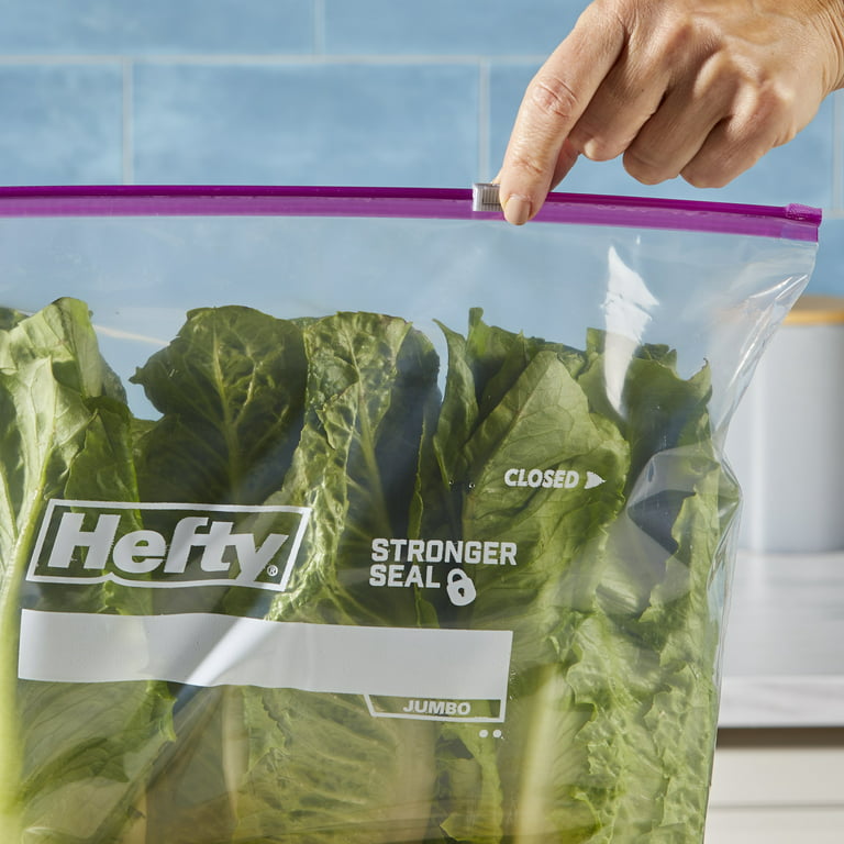Hefty® Jumbo 2.5 Gallon Storage Slider Bags Value Pack, 12 ct - Fry's Food  Stores
