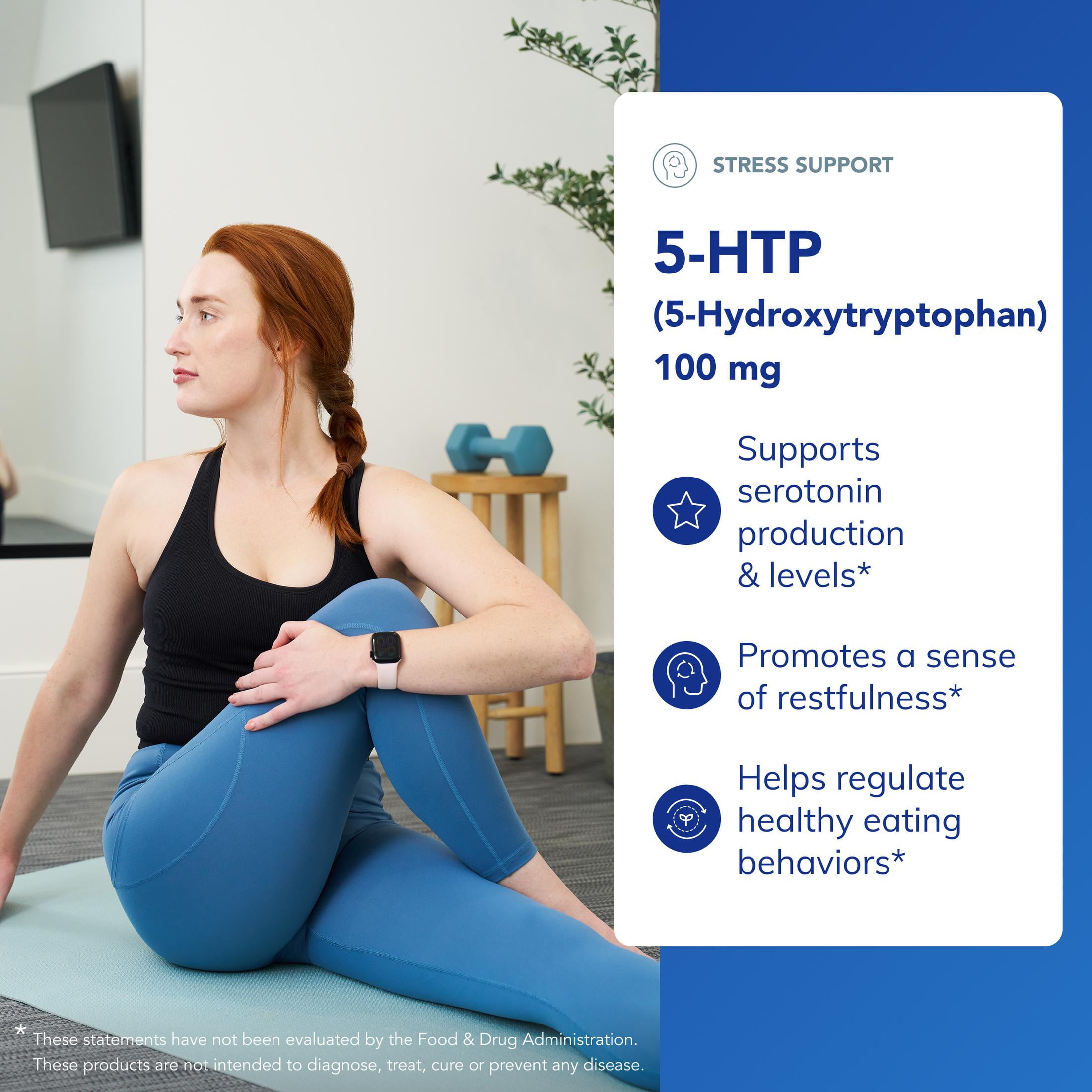 Pure Encapsulations 5-HTP 100 mg - Brain Health, Sleep Regulation & Appetite Support* - 5-Hydroxytryptophan - Gluten Free & Non-GMO - 180 Capsules