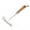 D, variant on ievspot Durable Garden Tool Stainless Steel Gardening Weeding Tool with Durable Wooden Handle Precision Weed Remover for Easy Pulling Digging Balcony Yard