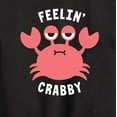 thumbnail image 3 of Instant Message - Feelin Crabby - Toddler & Youth Crewneck Fleece Sweatshirt, 3 of 6