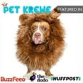 thumbnail image 4 of Pet Krewe Dog Lion Mane Halloween Costume Lion Mane for Large and Small Dogs – Ideal for Halloween, Dog Birthday, Dog Cosplay, Dog Outfits, Pet Clothes, 4 of 8