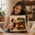 thumbnail image 5 of DIY Christmas Cat Pearl Diamond Painting Art Kit, Christmas Pearl Beads Art Craft for Adults Beginner, Gemstone Diamond Dots Beads for Home Wall Decor, Gift for Cat Lovers (Y-Cat E), 5 of 6