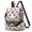 Thanksgiving Turkey Fruit Plate Maple Leaf, variant on Halloween Pumpkin Face Dot Pattern Fashion Backpack, Work Travel Rucksack with Side Bottle Pockets & Convertible Strap, Water Repellent Polyester Gifts for Women Casual Use