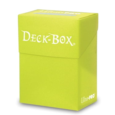 Ultra PRO: Deck Box - Solid Color (Bright Yellow)
