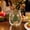 D, variant on Festive Christmas Stemless Wine Glass, Santa Sleigh, Christmas Tree, Wreath Holiday Glass Tumbler, 420ml Clear Glass Cup for Eggnog, Warm Cocoa, Cocktails, Winter Table Decoration, Style C