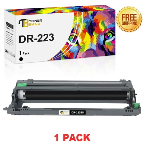 Toner Bank DR223 Drum Unit Compatible for Brother DR-223CL HL-L3270CDW L3210CW L3230CDW L3230CDN HL-L3290CDW MFC-L3710CW MFC-L3750CDW MFC-L3770CDW (Black, 1-Pack)