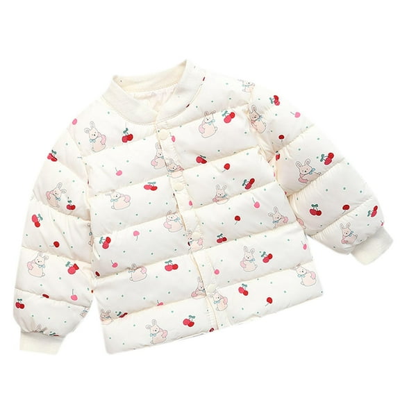 Tbopshirt Girls Coats,Girls Winter Coat,Puffer Jackets,Winter Coats for Girls,Fashion Girls and Boy' Children Casual Parka Jacket Long Sleeved Turndown Neck Girls Down Jacket