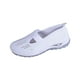 thumbnail image 4 of Zapatos ortopédicos para mujer, zapatillas ortopédicas tejidas con soporte de arco ancho, sin cordones, informales, transpirables, suaves y antideslizantes., 4 of 6