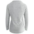 thumbnail image 5 of EDFBUYKRS Women's Casual Bohemian V-Neck Long-Sleeved Ruffle Sleeve Blouse Loose Shirts Xl, 5 of 5