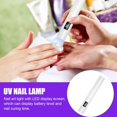 Handheld Uv Light for Gel Nails, Rechargeable Usb Nail Dryer, Led