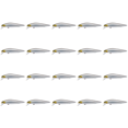 thumbnail image 1 of 20uds. Señuelo de pesca Crankbaits hundidos Perca Pesca Tackle (C) Plata, 1 of 2