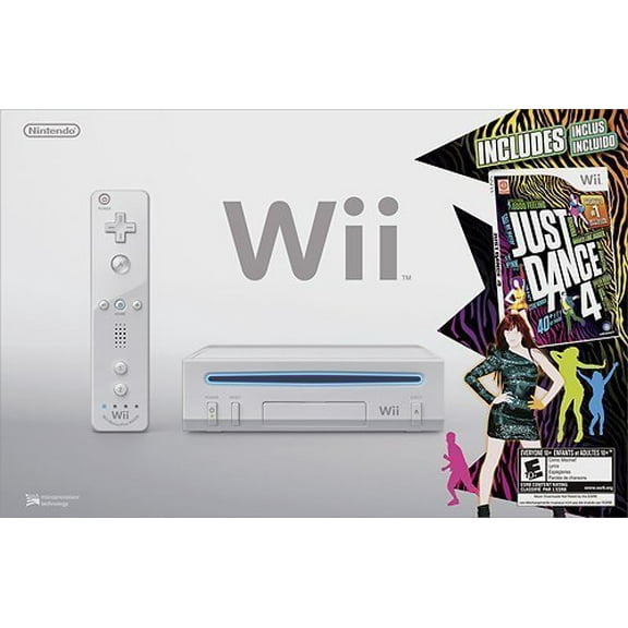 Pre-Owned Wii Game Console with Just Dance 4 Bundle