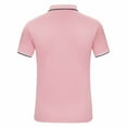 thumbnail image 4 of Vivianyo HD Women's Sport Cool DRI Polo Shirt, Moisture-Wicking Performance Polo Shirt for Women Pink, 4 of 8