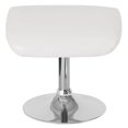thumbnail image 4 of Egg Series White Leather Ottoman, 4 of 4