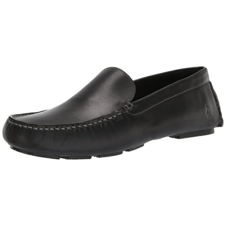 Hush Puppies Men's Monaco II Driving Style Loafer, Black Leather, 11 ...