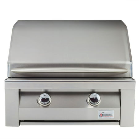 Summerset Builder Stainless Steel 32 Inch 52,000 BTU Natural Gas Built In (Best Small Natural Gas Grill)