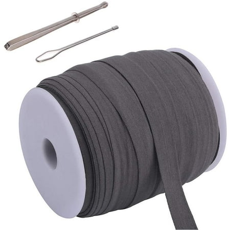 Clothing Hairband DIY Craft Elastic Band Sewing Tailor Tool 3.3ft - Black