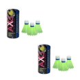 thumbnail image 1 of Axg New Goal Basic And Durable Badminton , Made Of High- Quality Material | White White Pack Of 6, 1 of 2