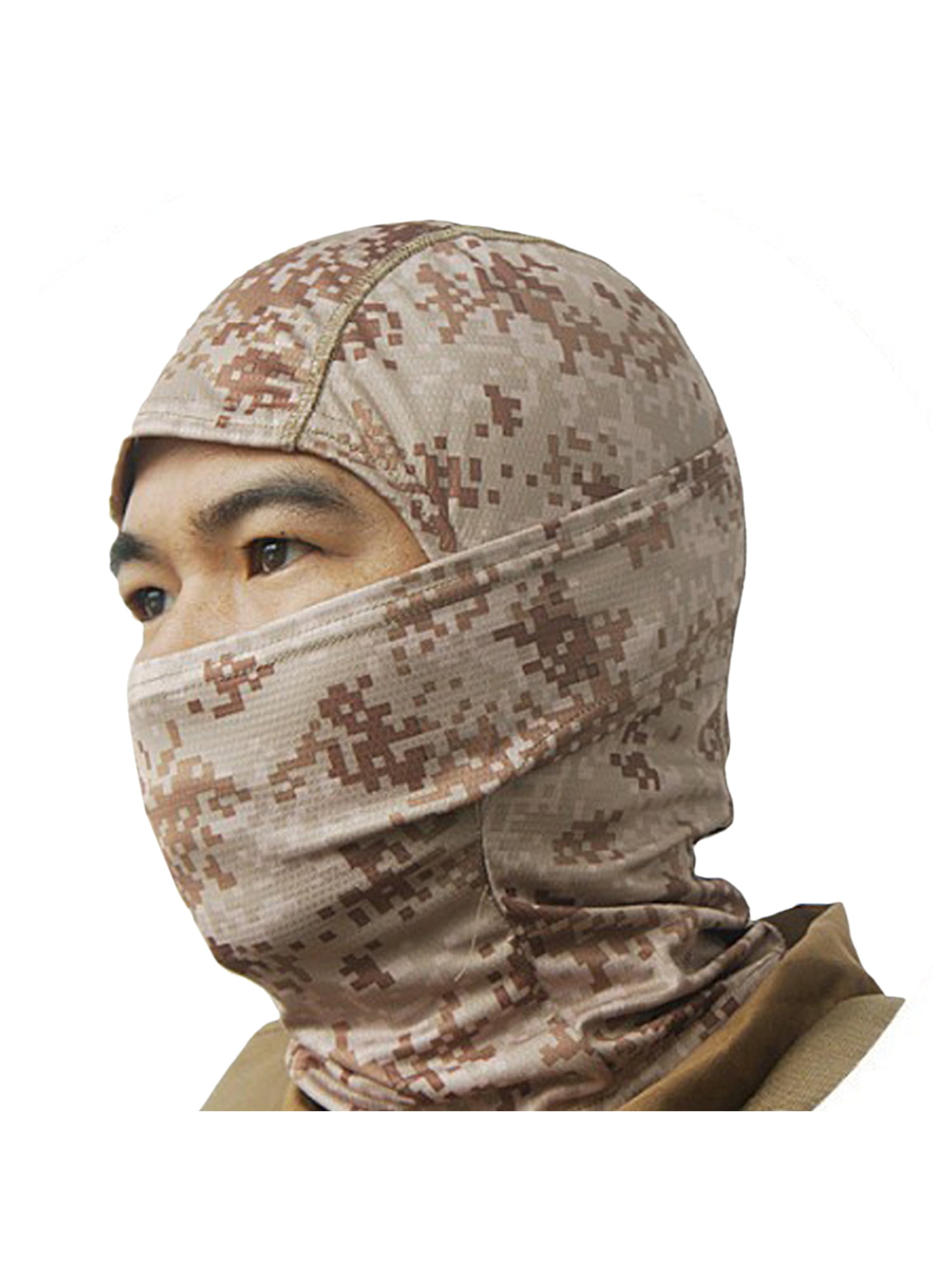 Tactical Camouflage Hunting Balaclava Head Scarf Airsoft Sniper Hat Face Mask 