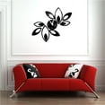 thumbnail image 2 of FONDOTIN 1Pcs Black Acrylic Wall Clock Sticker For Outdoor Use, 2 of 3