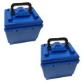 thumbnail image 1 of Almencla 2 Pieces Electric Bike Battery Box Battery Storage Box for Electric Vehicles blue, 1 of 8