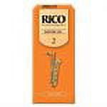 Rico Baritone Saxophone Reeds, Box of 25 Strength 2