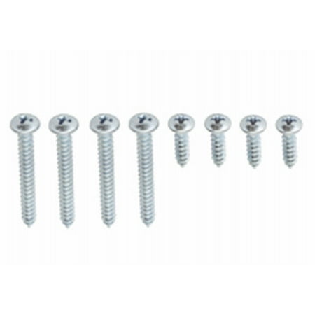 

Knape & Vogt CD-0047-CH Closet Pro Mounting Screws With Caps Chrome