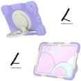 thumbnail image 4 of Allytech iPad 10th Generation Case 10.9" 2022, Rugged Protective Shockproof with Shoulder Strap Rotating Stand Three Layes Case Cover for Apple iPad 10th Gen 10.9" - Purple, 4 of 9