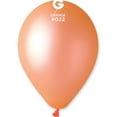thumbnail image 2 of 50 Gemar Neon Orange Balloons 12", 2 of 2