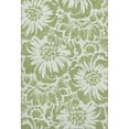 thumbnail image 2 of Addison Rugs Mayfield Washable Transitional Floral Aloe Rectangle Rug, 10' x 14', 2 of 6