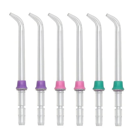 6-PCS Replacement Classic Jet Tips or for Waterpik Water Flossers and Other Brand Oral Irrigators