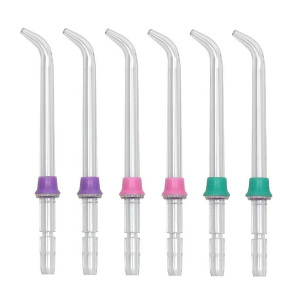 6-PCS Replacement Classic Jet Tips or for Waterpik Water Flossers and Other Brand Oral Irrigators
