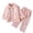 Pink A4, variant on Rvasteizo Outfits for Girls Bear Floral Print Fleece Cardigan Top and Pants Warm 2 Piece Set for Girls