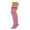 Pink, variant on 1 Pair Over Knee Thigh High Knitted Socks for Women Warm Stocking Long Boot Socks - Khaki