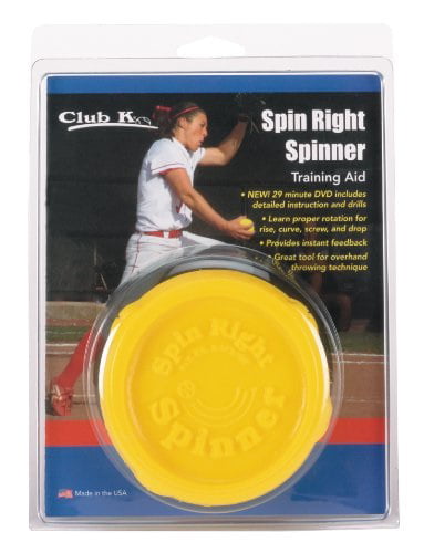 Details about   CLUB K SPIN RIGHT SPINNER Fastpitch Pitching Training Aid Baseball Softball 
