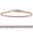 thumbnail image 3 of Pompeii 3 - 10 Ct Natural Diamond Tennis Bracelet in 14k White, Yellow, or Rose Gold, 3 of 4