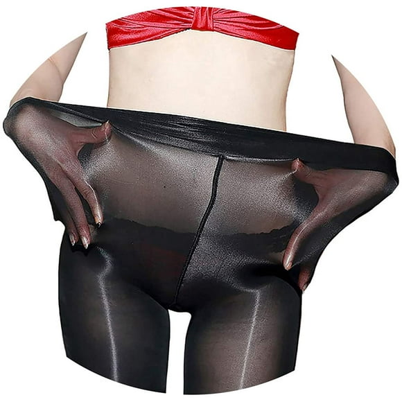Chaussettes de Mise en Forme pour Femmes 8D Chaussettes à l'Huile Bas en Soie Brillante Collants de Danse