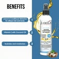 thumbnail image 6 of J.Amila Coconut Oil Leave-in Conditioner Spray Detangler for Dry & Damaged Hair (8oz) - Unisex, 6 of 6