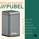 thumbnail image 2 of Mubson Bote de Basura Cuadrado 20 L de Acero Inoxidable con Pedal Pubel, 2 of 5