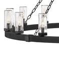 thumbnail image 5 of 29209BK Hinkley Lighting Sawyer - 75W 15 LED Outdoor Extra Large Hanging Lantern In Rustic Style-28.5 Inches Tall and 46 Inches Wide, 5 of 7