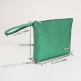 thumbnail image 2 of Bolsa Cartera de mano con lentejuelas y diamantes de imitación para mujer a la moda, monedero informal sólido para tarjetas Tmvgtek Para Estrenar, 2 of 9