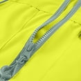 thumbnail image 5 of LYSMORA Mens Adjustable Hood Softshell Jacket Multi Zip Pockets Wind Resistant Outdoor Hiking Climbing Coat With Cuff Tabs, 5 of 8