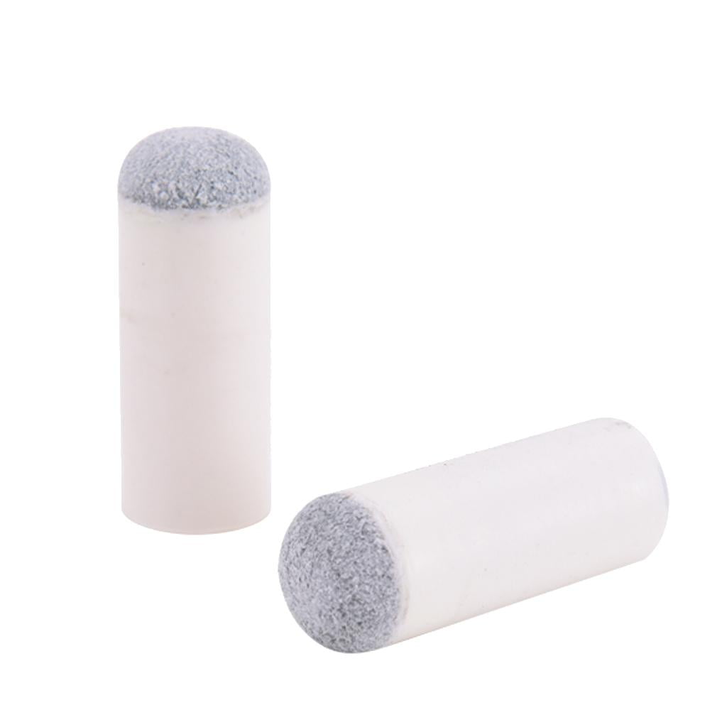 Buy 100 Pack 9mm Slip On Table Pool Snooker Billiard Stick Tips ...