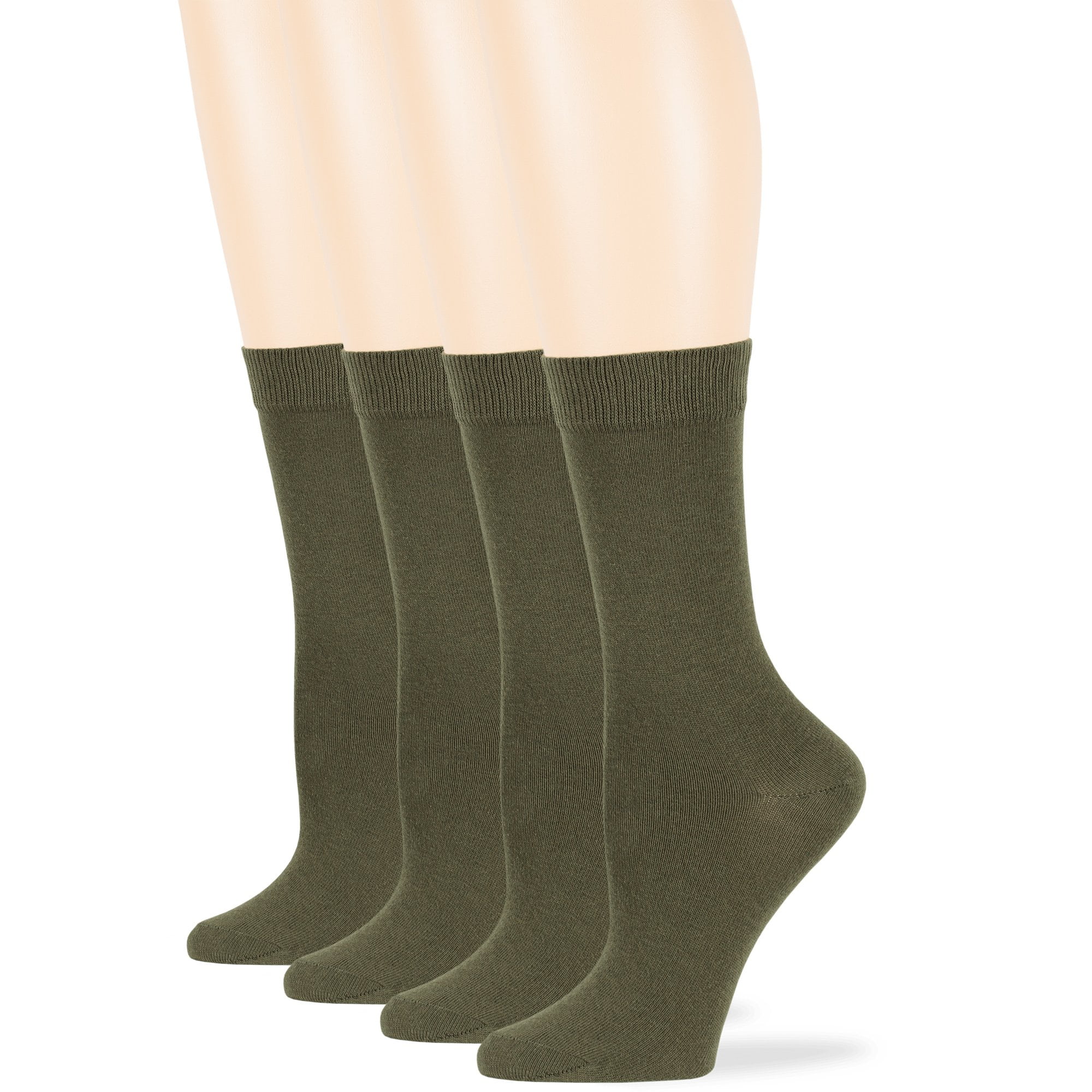 olive sock booties