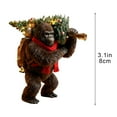thumbnail image 2 of Animales Decorativos Planos Adornos Navideños Adornos Navideños Adornos Navideños Colgantes para Árbol de Navidad Impresión Plana 2D Colgantes Acrílicos Adornos Navideños Decoraciones Navideñas para E, 2 of 5