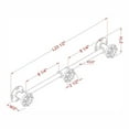 thumbnail image 7 of Furniture of America Margon Industrial Metal 3-Hook Coat Rack in Sand Black, 7 of 7