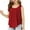 Red, variant on Ruyang Girls Loose Tank Tops Sleeveless Pleated Crew Neck Tshirts Tops Summer Casual Sport Undershirts Kids Cute Vest Tees