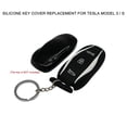 thumbnail image 4 of Amdohai Silicone Key Cover Case Key Protection Shell with Key Chain Replacement for Tesla Model 3 / S, 4 of 8