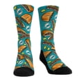 thumbnail image 3 of Unisex Rock Em Socks  Miami Dolphins Fan Favorite Three-Pack Crew Sock Set, 3 of 4